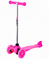 Самокат  RIDEX  3D Zippy 2.0 (120/80 мм), розовый