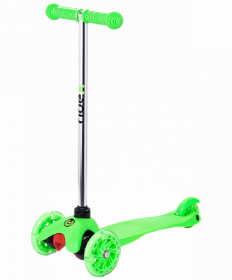 Самокат  RIDEX  3D Zippy 2.0 (120/80 мм), зеленый