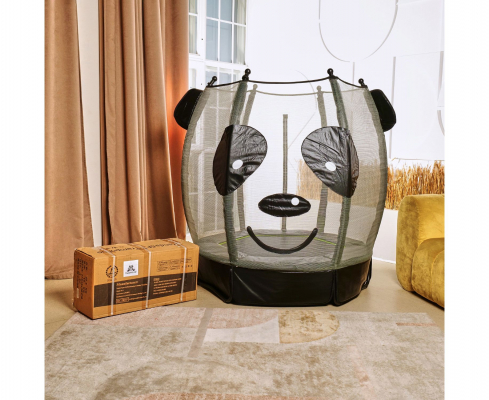 Батут детский DFC ANIMALS PANDA 55" с сеткой