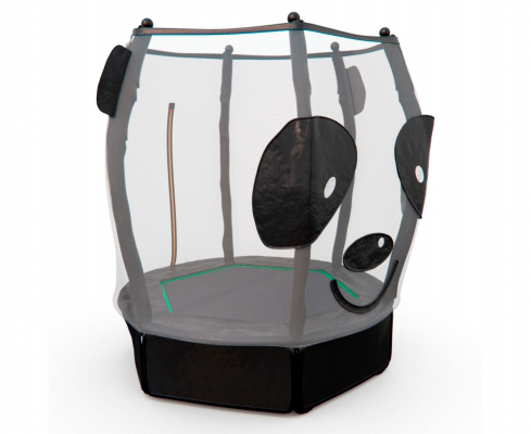 Батут детский DFC ANIMALS PANDA 55" с сеткой