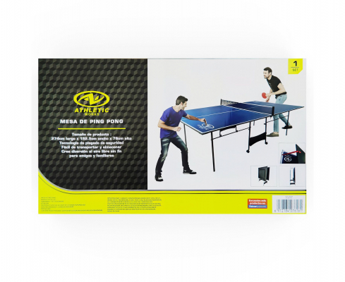 Теннисный стол DFC ATHLETIC, размер по стандарту ITTF 274 x 152 см сетка в комплекте