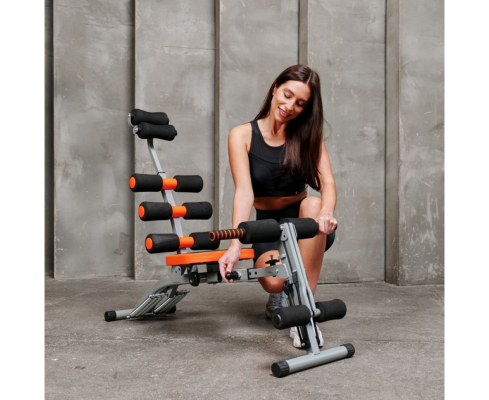 Универсальный силовой тренажёр DFC Capital Sports AB Trainer оранжевый
