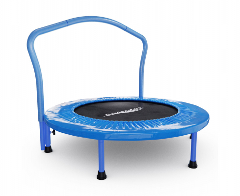 Батут с поручнем DFC Gardenature 36'' синий