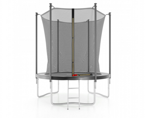 Батут с защитной сеткой DFC JUMP4FUN 6 ft с лестницей