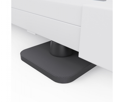 Беговая дорожка DFC T-JK с изменяемым углом наклона, белая