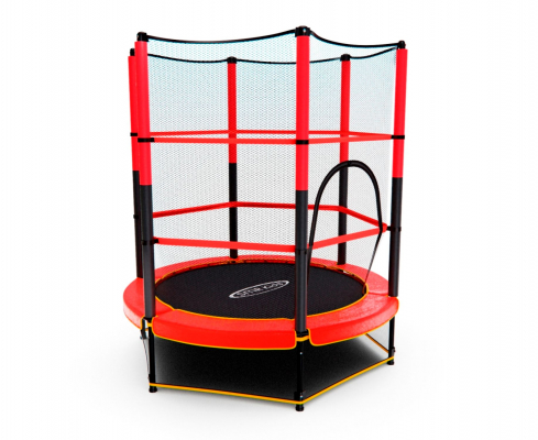 Батут детский DFC TRAMPOLINE-RED 55" с сеткой
