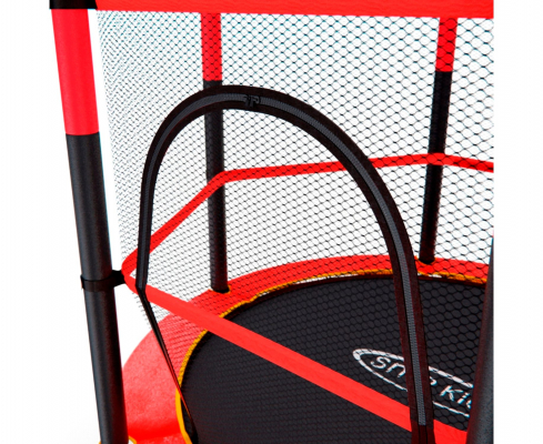 Батут детский DFC TRAMPOLINE-RED 55" с сеткой