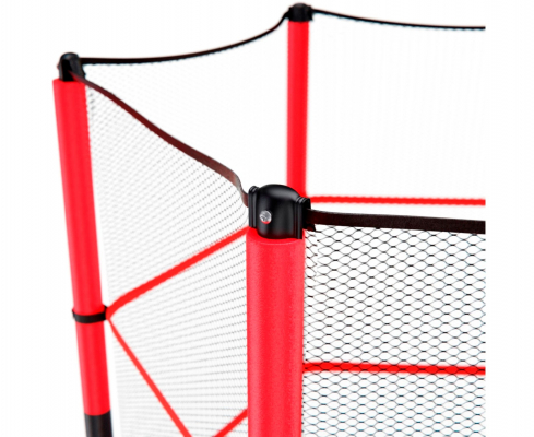 Батут детский DFC TRAMPOLINE-RED 55" с сеткой