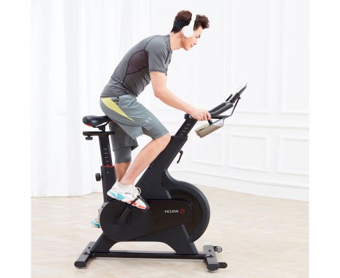 Велотренажер DFC Yesoul Smart M1 BLACK с пульсометром