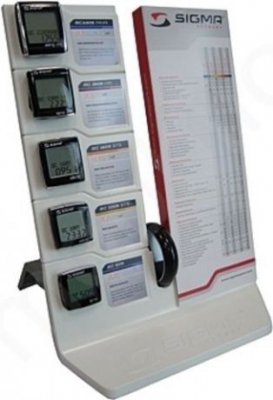 Дисплей Sigma для велокомпьютеров серии TOPLINE 2009