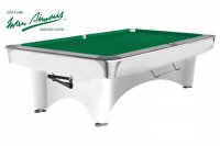Бильярдный стол для пула Weekend Billiard Company «Dynamic III» 9 ф (белый)