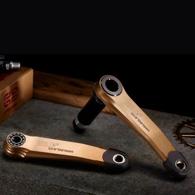Шатуны E THIRTEEN Helix R Cranks 170x73mm Bronze