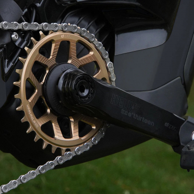 Шатуны E THIRTEEN Helix R E-Spec Cranks 155mm Bosch Gen4 Black