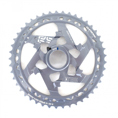 Кассета E THIRTEEN Helix Race Cassette 9-45t 12-speed Grey
