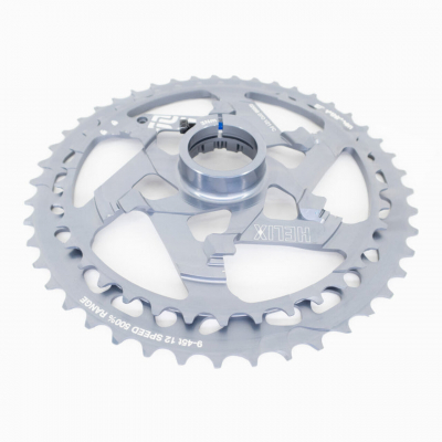 Кассета E THIRTEEN Helix Race Cassette 9-45t 12-speed Grey