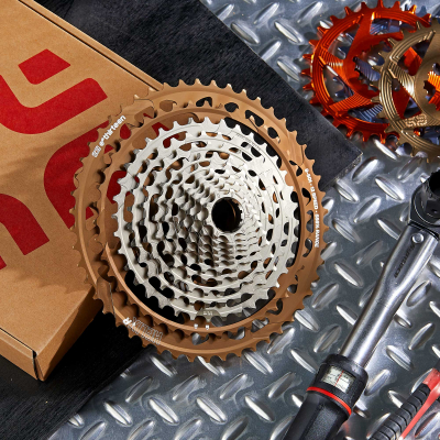 Кассета E THIRTEEN Helix Race Cassette 9-50t 12-speed Bronze