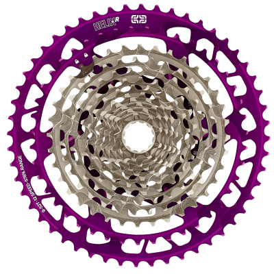 Кассета E THIRTEEN Helix Race Cassette 9-52t 12-speed Eggplant