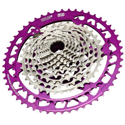 Кассета E THIRTEEN Helix Race Cassette 9-52t 12-speed Eggplant