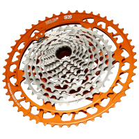 Кассета E THIRTEEN Helix Race Cassette 9-52t 12-speed Naranja