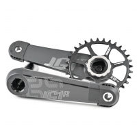 Шатуны E THIRTEEN LG1 Race Carbon Cranks 160x83mm Black