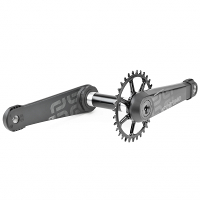 Шатуны E THIRTEEN LG1 Race Carbon Cranks 160x83mm Black