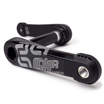 Шатуны E THIRTEEN LG1 Race Carbon Cranks 165x83mm Black
