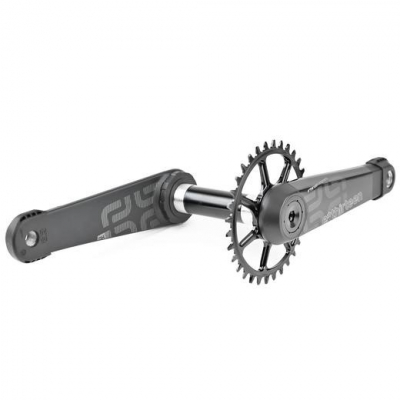 Шатуны E THIRTEEN LG1 Race Carbon Cranks 170x73mm Black