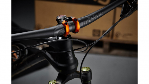 Вынос E THIRTEEN Plus Stem 40x0°x35 Black/Naranja