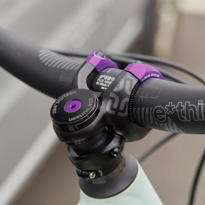 Комплект рулевых колец E THIRTEEN Stem Top Cap Eggplant