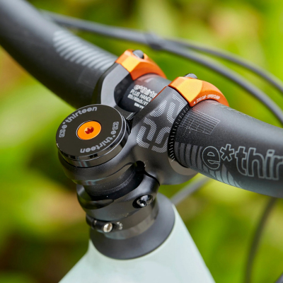 Комплект рулевых колец E THIRTEEN Stem Top Cap Naranja