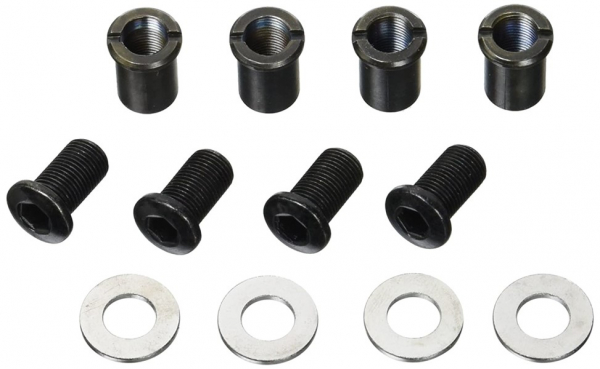 Бонки E THIRTEEN T-Nuts 13,5mm/Hex 15mm/M8 Washers 4pcs Black
