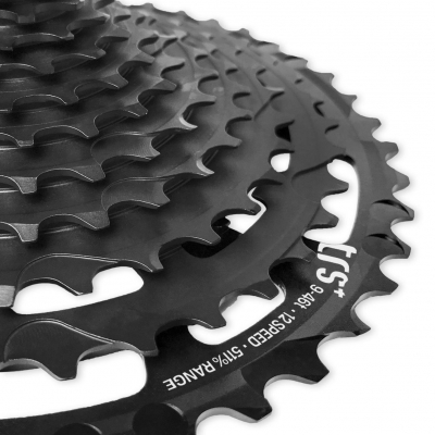 Кассета E THIRTEEN TRS Plus Cassette 9-46t 12-speed Black