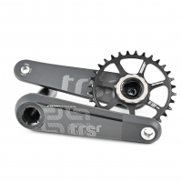 Шатуны E THIRTEEN TRS Race Carbon Cranks 165x73mm Black