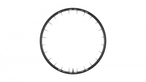 Обод 700C E THIRTEEN XCX Gravel Rim 24mm 24h Black