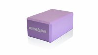 Блок для занятий йогой Moove&Fun фиолетовый