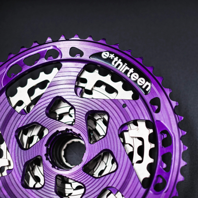 Кассета E THIRTEEN Helix Race Cassette 9-50t 12-speed Eggplant