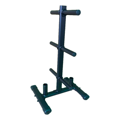 Стойка для дисков с держателем для 2 грифов Smith Fitness PR127 