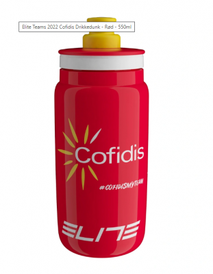 Фляга велосипедная Elite 550 мл Fly COFIDIS