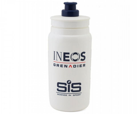 Фляга велосипедная Elite Fly TEAM INEOS GRENADIER 2023 550 мл / Белая