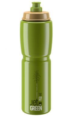 Фляга велосипедная Elite JET GREEN, 950 мл, зеленый