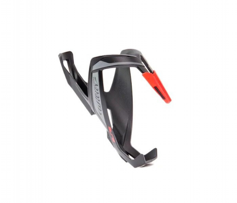 Флягодержатель Elite Race Plus Wilier, черный/красный, матовый