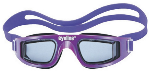 Очки для плавания Eyeline Формула-1 пурпурные