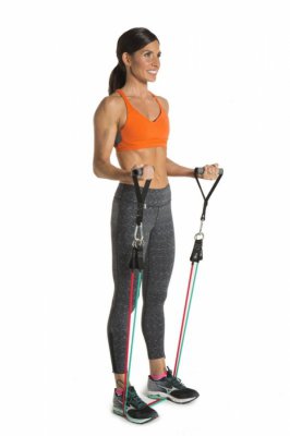 Эспандер трубчатый GoFit 9,1 кг (20 lbs)