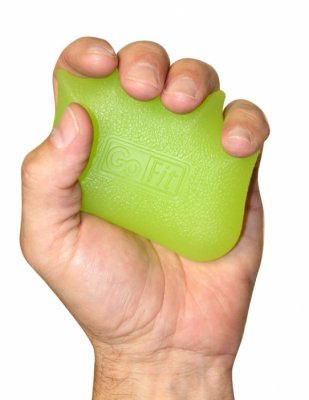 Эспандер кистевой GoFit гелевый зеленый