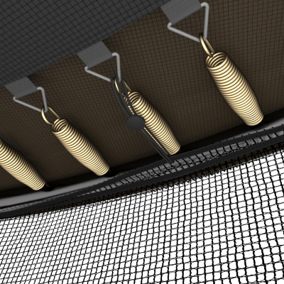 Батут Unix line Black&Brown 12 ft (inside)