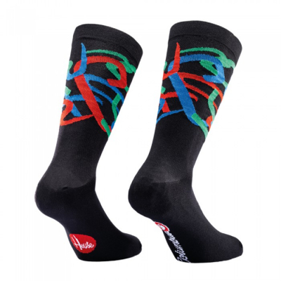 Носки  Cinelli Socks House Ind. Tubography / Черный