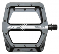 Педали TALON алюм фрез HTI 105х105х17мм, черные, 22 сменных шипа