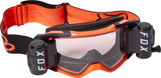 Очки FOX Vue Stray Roll Off Goggle Black/Orange
