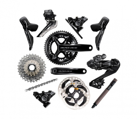Группа оборудования SHIMANO Dura-Ace Power Di2 / 12-Speed (Без каретки, перекл. пер., шиф+каллиперы)
