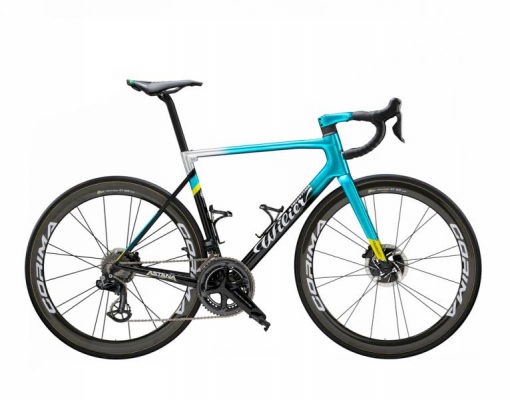 Велосипед Wilier Zero SLR Disc Etap AXS Astana без колес (2022)